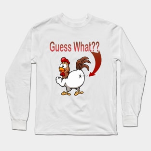 Chicken egg or poo Long Sleeve T-Shirt